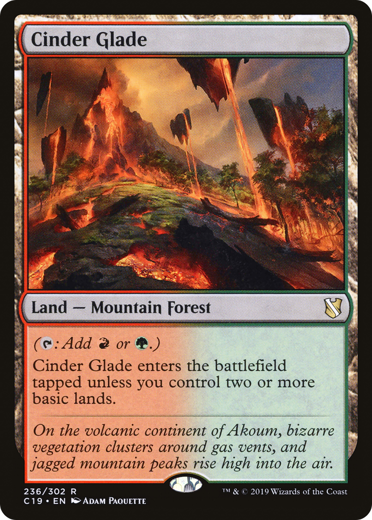 Cinder Glade (C19-236) - Commander 2019