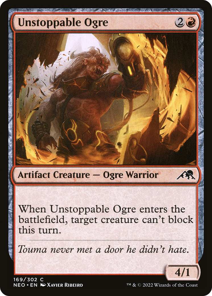 Unstoppable Ogre (NEO-169) - Kamigawa: Neon Dynasty