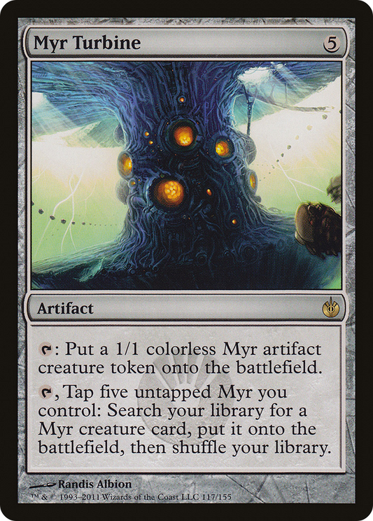 Myr Turbine (MBS-117) - Mirrodin Besieged Foil