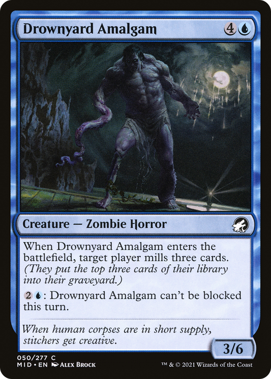 Drownyard Amalgam (MID-050) - Innistrad: Midnight Hunt Foil