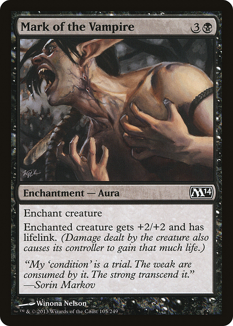 Mark of the Vampire (M14-105) - Magic 2014