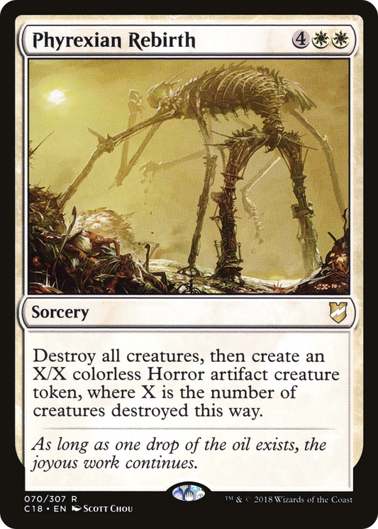 Phyrexian Rebirth (C18-070) - Commander 2018