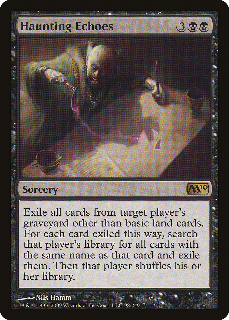 Haunting Echoes (M10-098) - Magic 2010 Foil