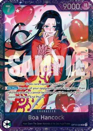 (OP16-032) Boa Hancock (Treasure Cup August 2026) - One Piece Promotion Cards - Foil