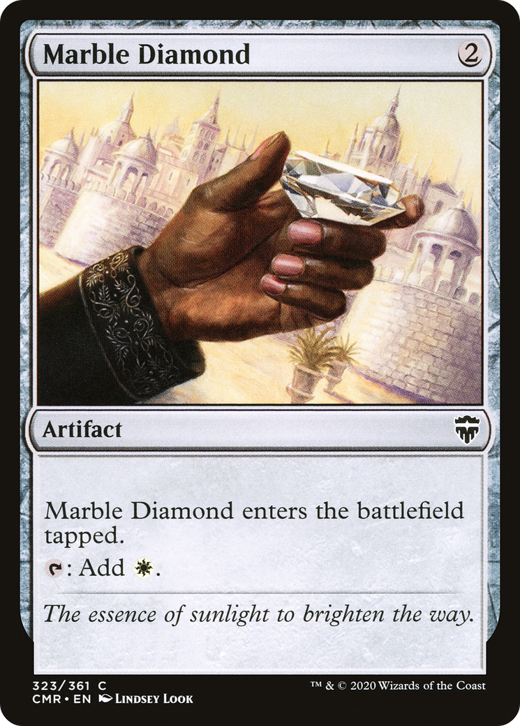 Marble Diamond (CMR-323) - Commander Legends Foil