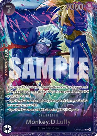 (OP15-092) Monkey.D.Luffy (Treasure Cup August 2026) - One Piece Promotion Cards - Foil