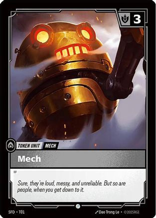 (T01 // T03) Mech // Gold - Spiritforged