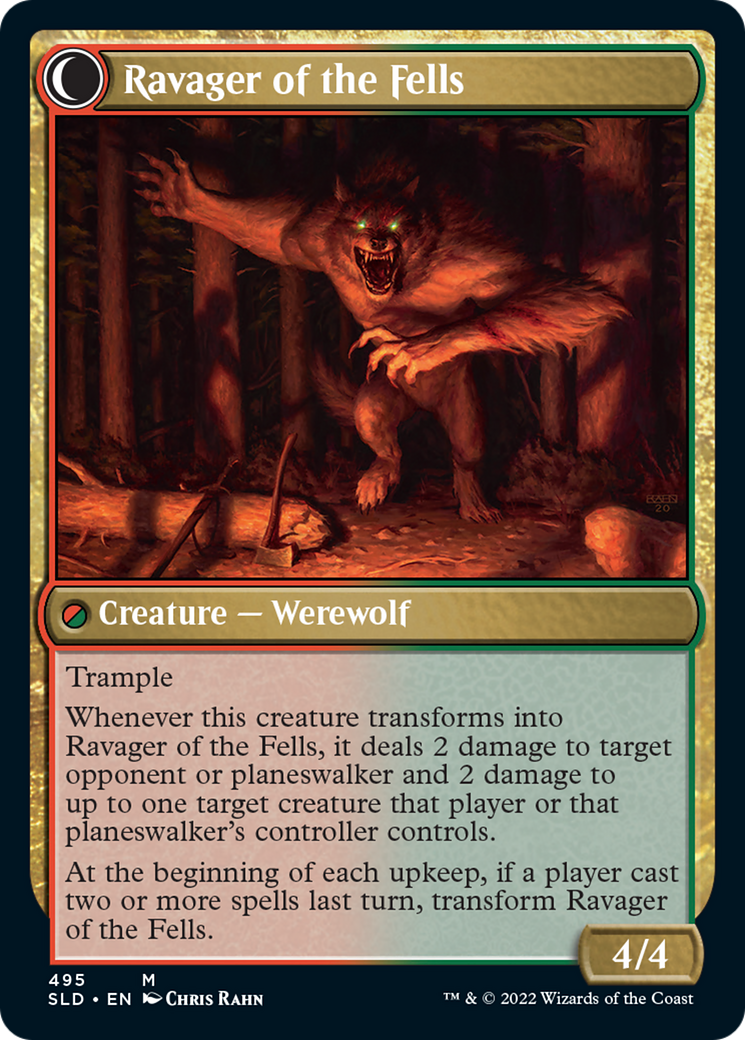 Huntmaster of the Fells  (SLD-495) - Secret Lair Drop: (Double Faced Transform)
