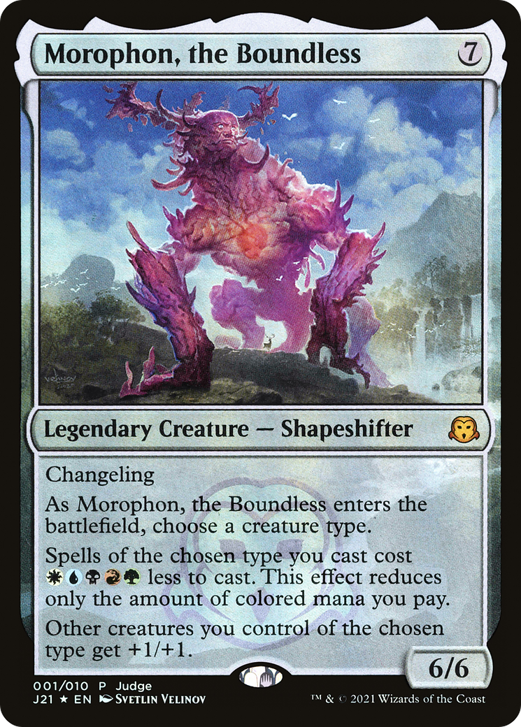 Morophon, the Boundless (PJ21-001) - Judge Gift Cards 2021 Foil