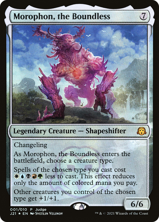 Morophon, the Boundless (PJ21-001) - Judge Gift Cards 2021 Foil