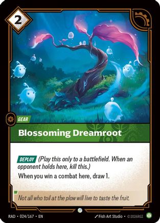 (024/167) Blossoming Dreamroot - Radiance Foil