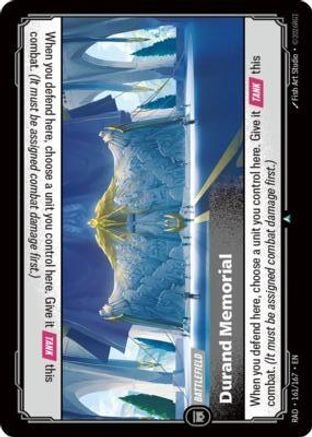 (161/167) Durand Memorial - Radiance Foil