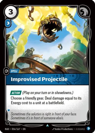 (056/167) Improvised Projectile - Radiance Foil