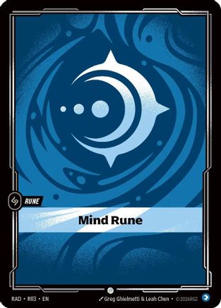 (R03) Mind Rune - Radiance Foil