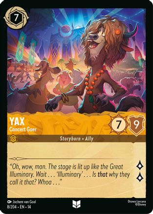(008/204)  Yax - Concert Goer - Hyperia City  Normal