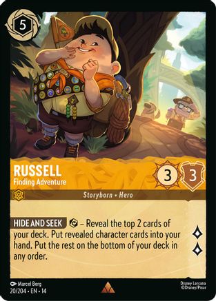 (020/204)  Russell - Finding Adventure - Hyperia City  Normal