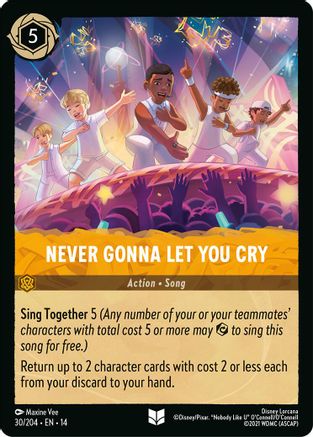 (030/204)  Never Gonna Let You Cry - Hyperia City  Normal