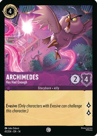 (041/204)  Archimedes - Has Had Enough - Hyperia City  Cold Foil