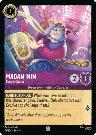 (046/204)  Madam Mim - Bauble Chaser - Hyperia City  Normal