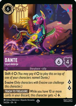 (054/204)  Dante - Loyal Alebrije - Hyperia City  Normal