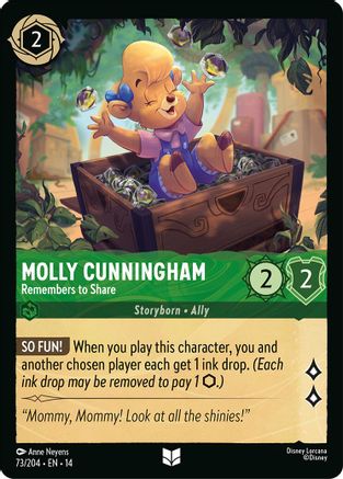 (073/204)  Molly Cunningham - Remembers to Share - Hyperia City  Normal
