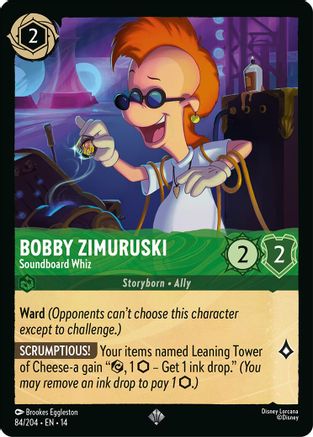 (084/204)  Bobby Zimuruski - Soundboard Whiz - Hyperia City  Normal