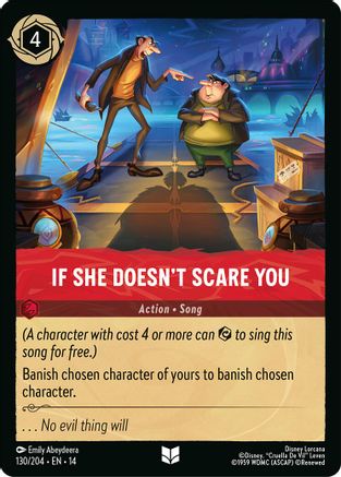 (130/204)  If She Doesn't Scare You - Hyperia City  Cold Foil