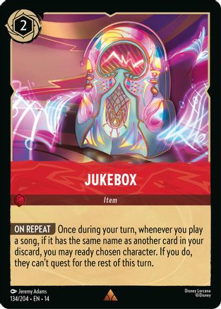 (134/204)  Jukebox - Hyperia City  Cold Foil