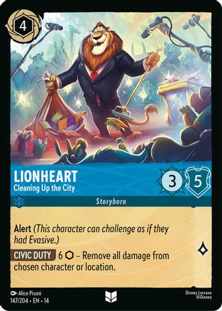 (147/204)  Lionheart - Cleaning Up the City - Hyperia City  Normal