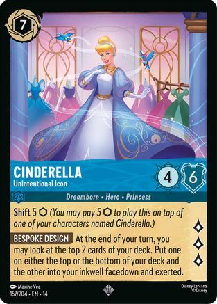 (157/204)  Cinderella - Unintentional Icon - Hyperia City  Normal
