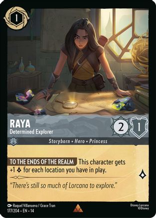 (177/204)  Raya - Determined Explorer - Hyperia City  Normal