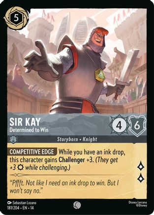(181/204)  Sir Kay - Determined to Win - Hyperia City  Normal