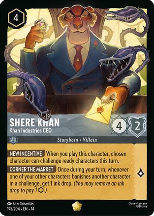 (195/204)  Shere Khan - Khan Industries CEO - Hyperia City  Normal