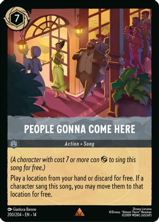 (200/204)  People Gonna Come Here - Hyperia City  Cold Foil
