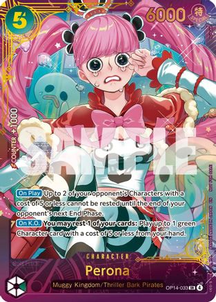 (OP14-033) Perona (Large Scale Extra Grand Battle 2026) - One Piece Promotion Cards - Foil