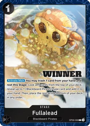 (OP09-099) Fullalead (Winner Pack 2026 Vol. 4) - One Piece Promotion Cards - Foil