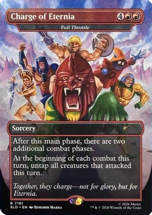 Charge of Eternia - Full Throttle (SLD-7181) [Secret Lair Drop Series]