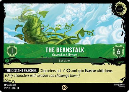(017)  The Beanstalk - Onward and Upward - Illumineer's Quest: The Great Hunny Rescue  Holofoil
