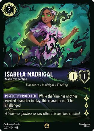 (012/37)  Isabela Madrigal - Made by the Vine - Illumineer's Quest: The Great Hunny Rescue  Normal