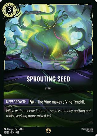 (036/37)  Sprouting Seed - Illumineer's Quest: The Great Hunny Rescue  Normal