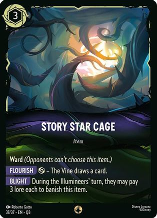 (037/37)  Story Star Cage - Illumineer's Quest: The Great Hunny Rescue  Normal