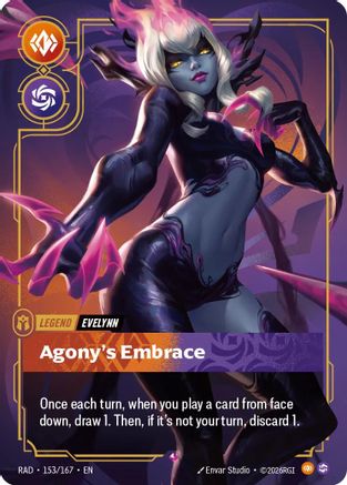 (153/167) Evelynn, Agony's Embrace - Radiance Foil