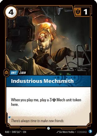 (049/167) Industrious Mechsmith - Radiance Foil