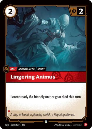 (005/167) Lingering Animus - Radiance
