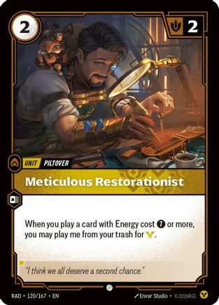 (120/167) Meticulous Restorationist - Radiance Foil