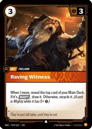 (074/167) Raving Witness - Radiance