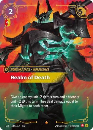 (144/167) Realm of Death - Radiance Foil