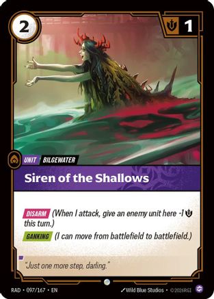 (097/167) Siren of the Shallows - Radiance Foil