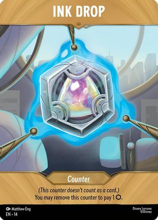 ()  Ink Drop (Blue) - Hyperia City  Normal