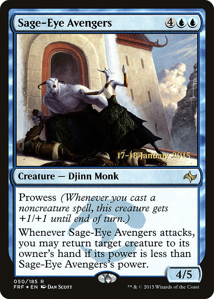 Sage-Eye Avengers (PFRF-50S) - Fate Reforged Promos Foil